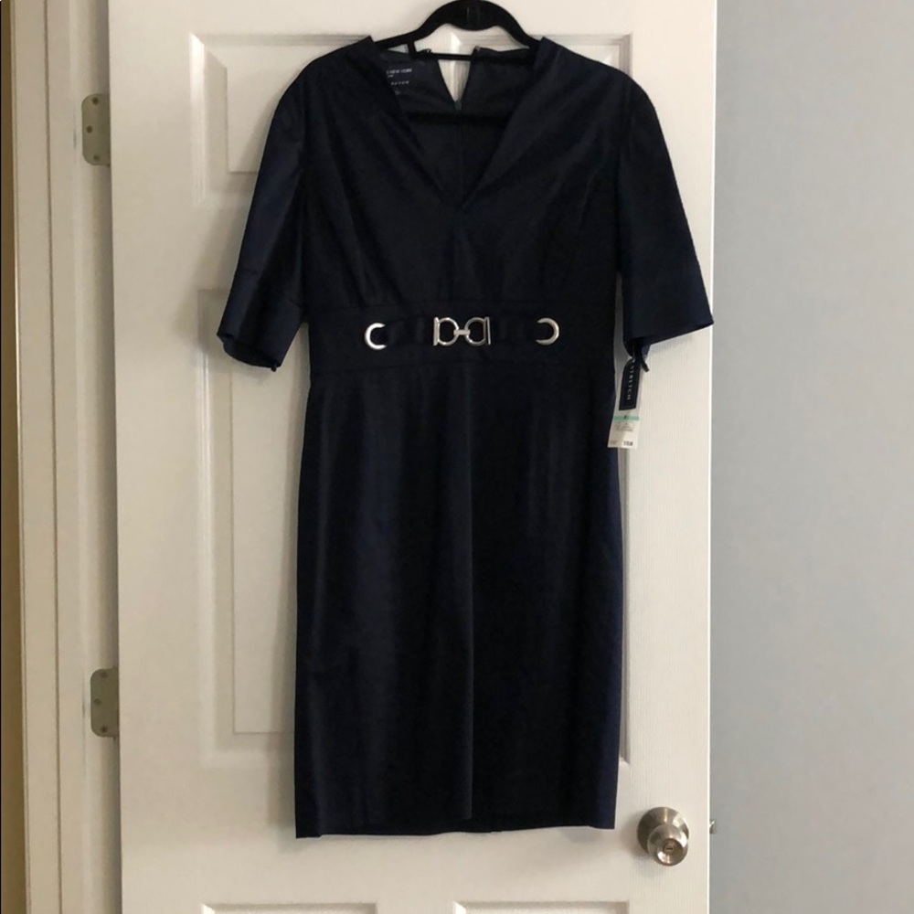 Jones New York Navy Dress